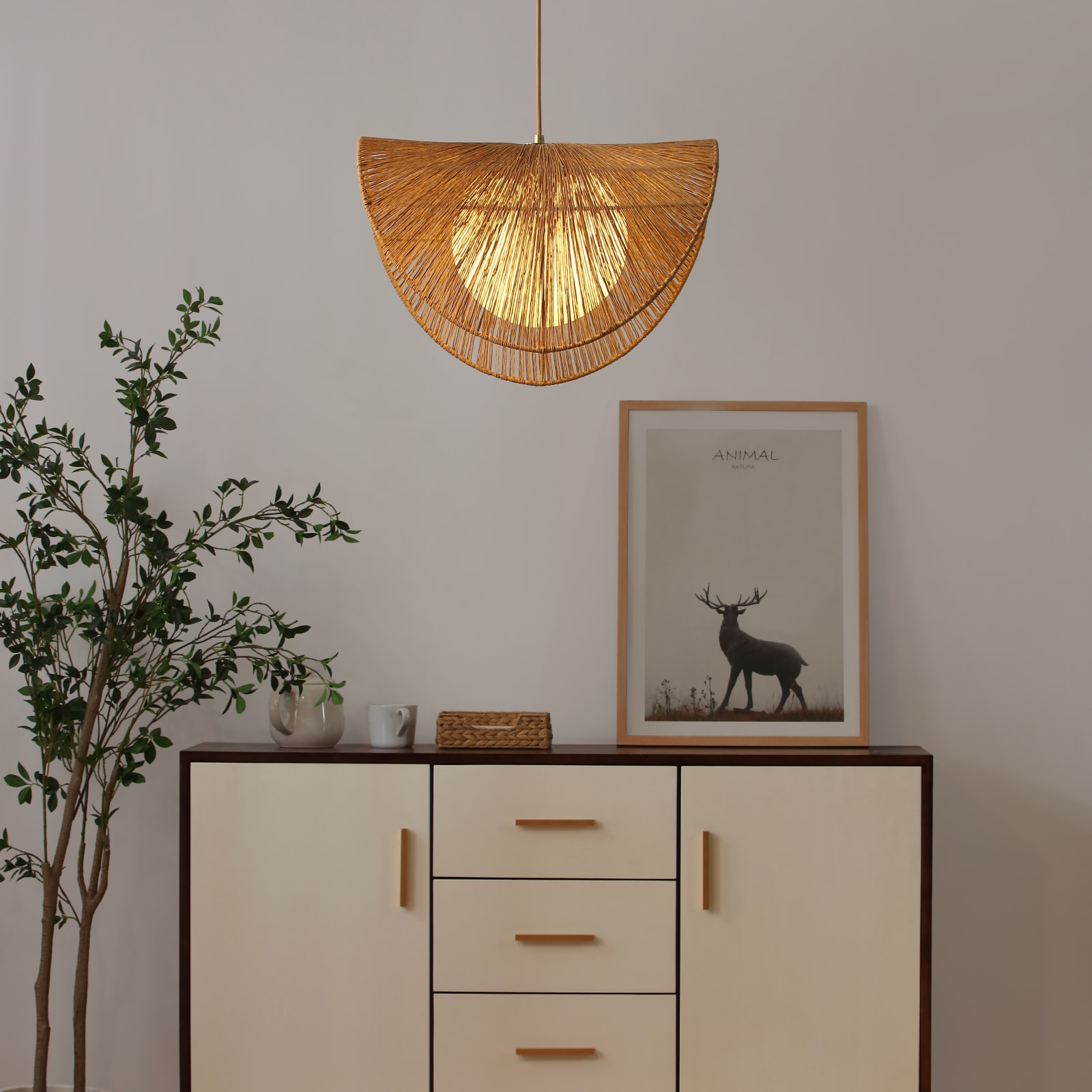 Sovev 1 Light Pendant — installation 3