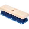 Carlisle, Flo-Pac, 10in, Deck Scrub, Polypropylene Bristles, Blue