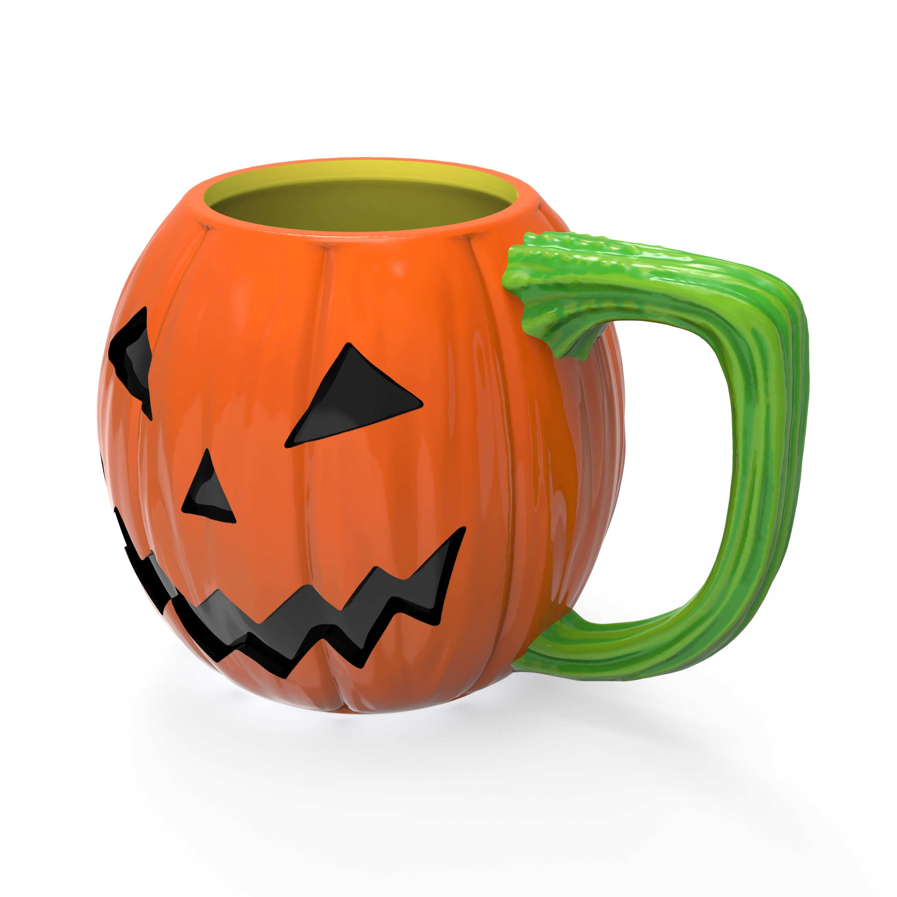Halloween 15 ounce Coffee Mug and Spoon, Jack O’ Lantern