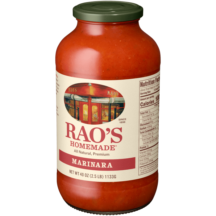 Marinara Sauce, 40 oz - Right angle Image