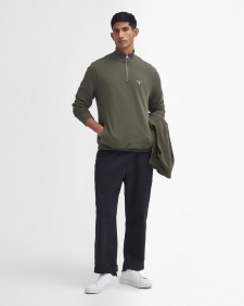 Beckhill Half-Zip Sweatshirt Mid Olive