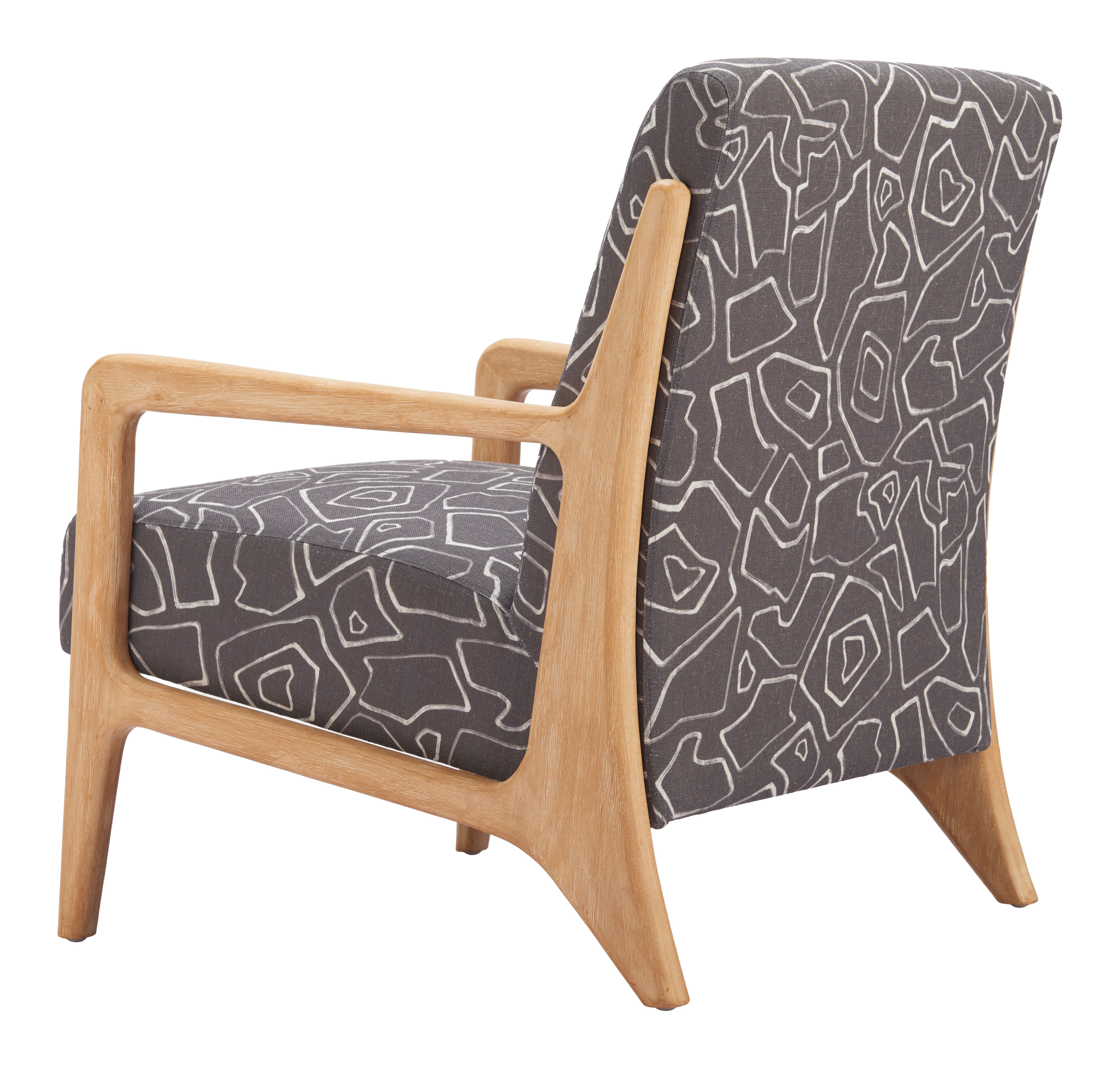 Runa Accent Chair Gray & Natural product image