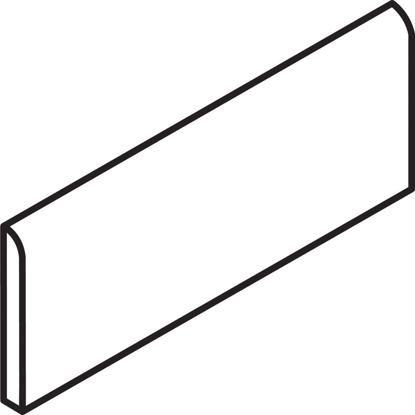 3 12 Bullnose Matte Virginia Tile Company