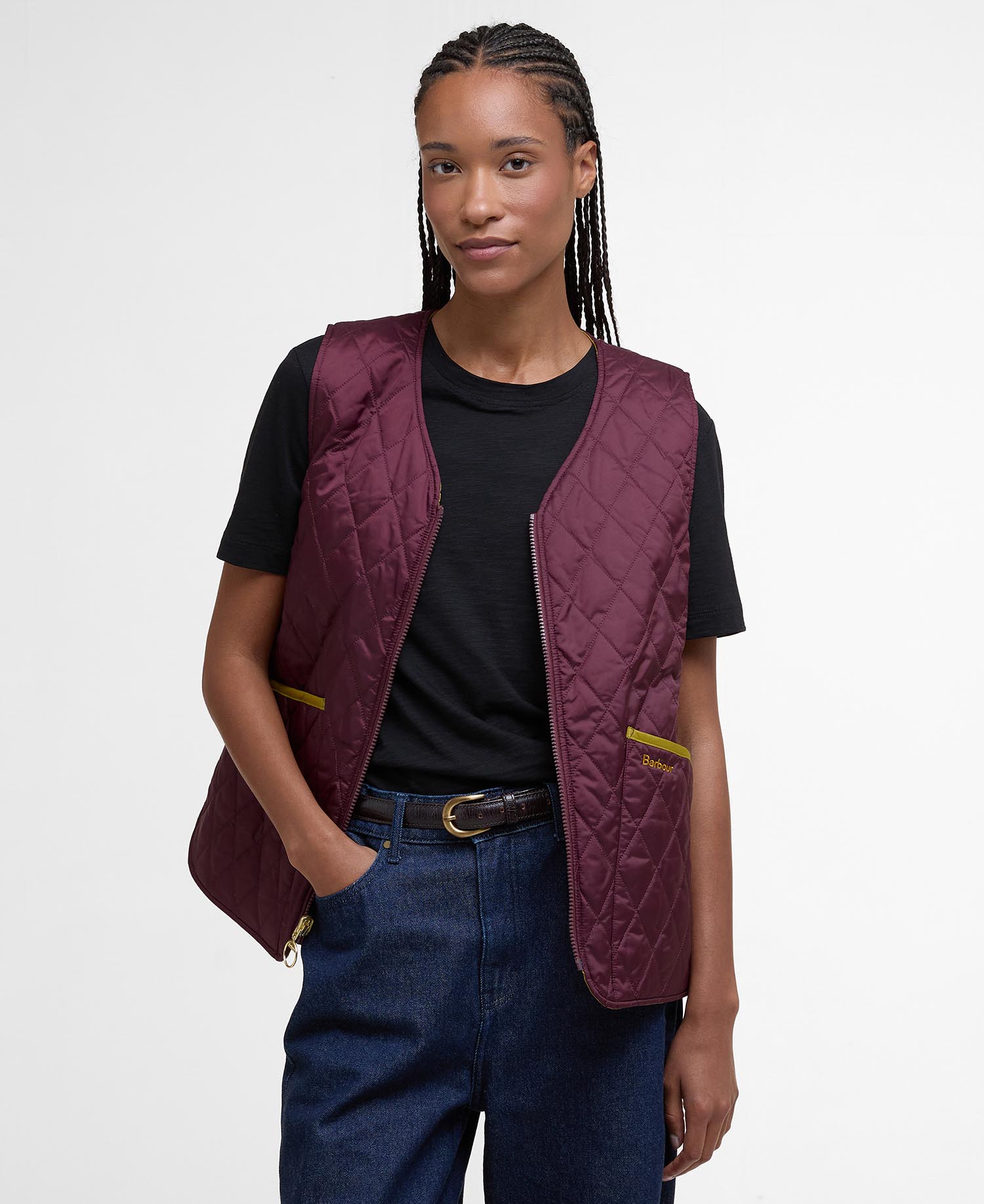 Gilet trapuntato reversibile My Barbour image number 0