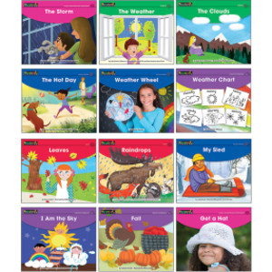 Early Rising Readers Weather Theme Set