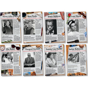 Civil Rights Pioneers Bulletin Board Set