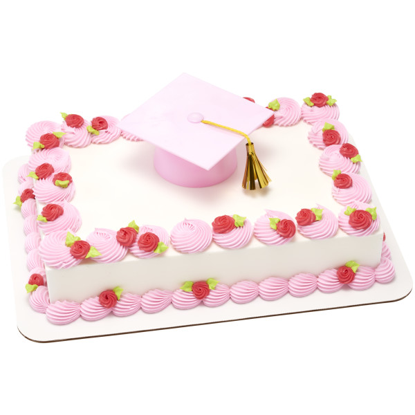 Pink Smooth Grad Hat Layon