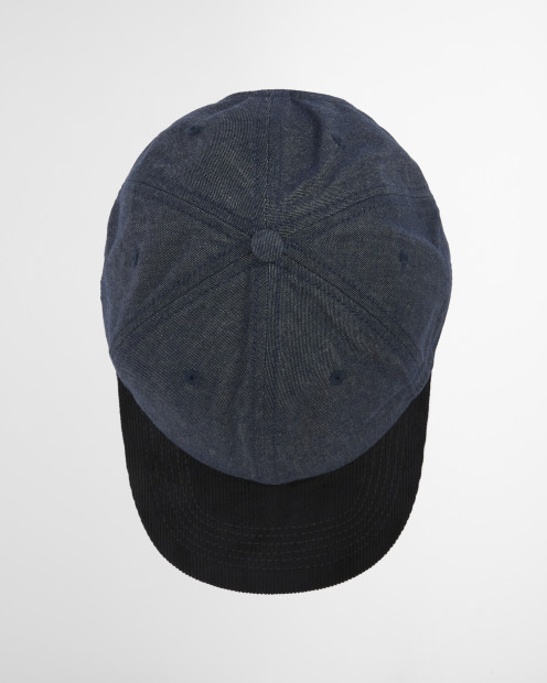 Barbour x ARKET Kokos DryWax Denim Cap Hybrid Aero Denim