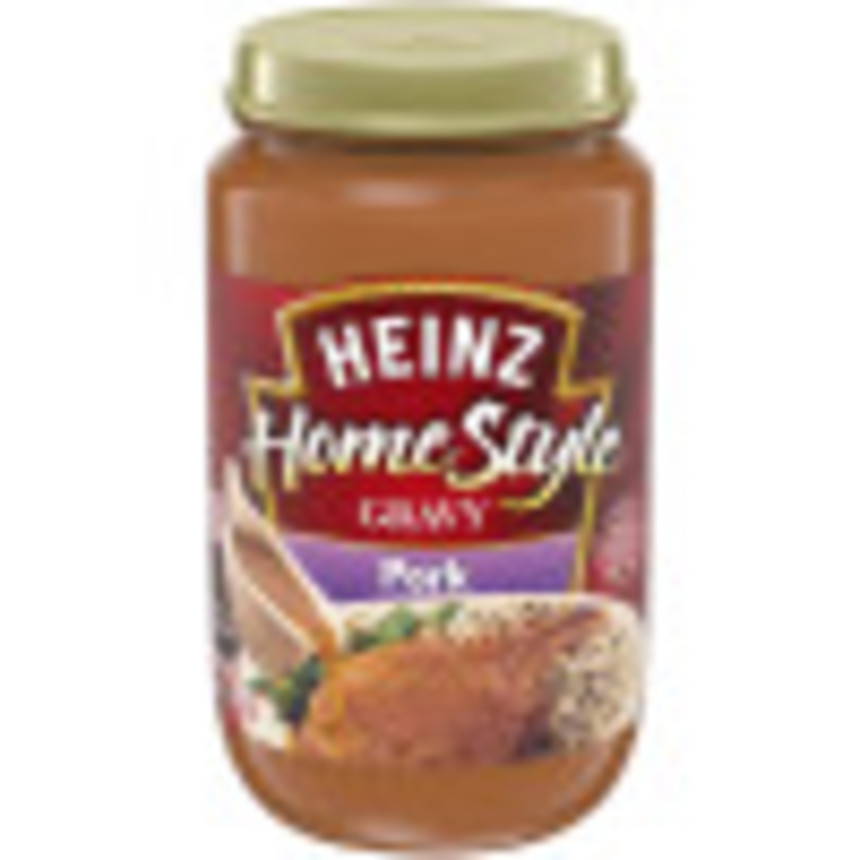 Heinz HomeStyle Pork Gravy, 12 oz Jar image 