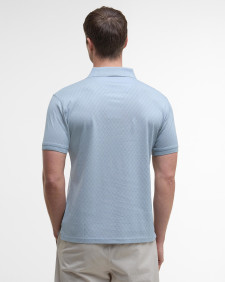 Sutton Tailored Polo Shirt Mineral Blue