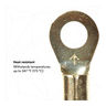 Ring Terminals, Tin-Plated, Electrolytic Copper, Metallic