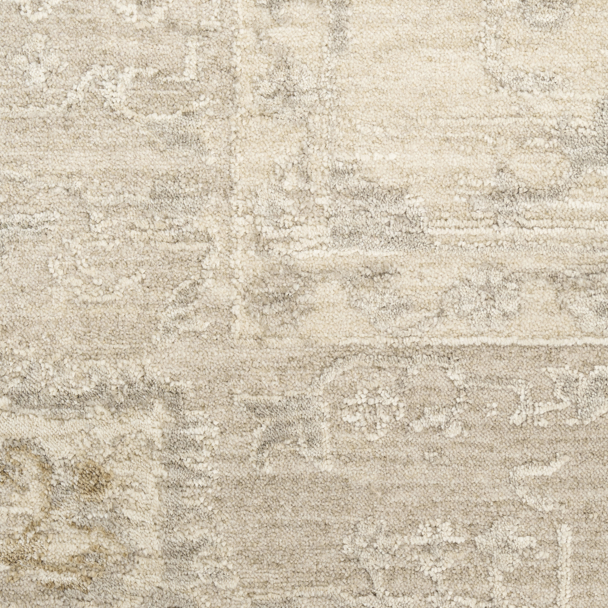 Nourison Moonlit 7'10" x 10'2" Ivory Grey Vintage Indoor Rug