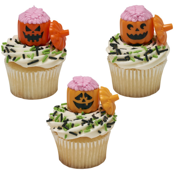 Fillable Pumpkin Cupcake Rings