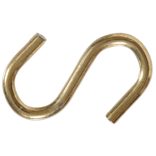 Hardware Essentials Brass S-hooks 0.192