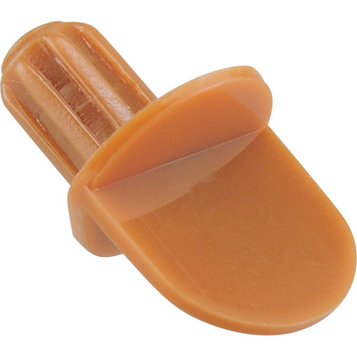 Round Tan Shelf Pin (1/4