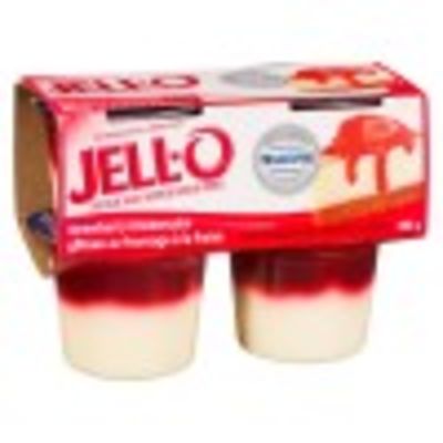 Jell-O Refrigerated Pudding Snacks, Strawberry Cheesecake