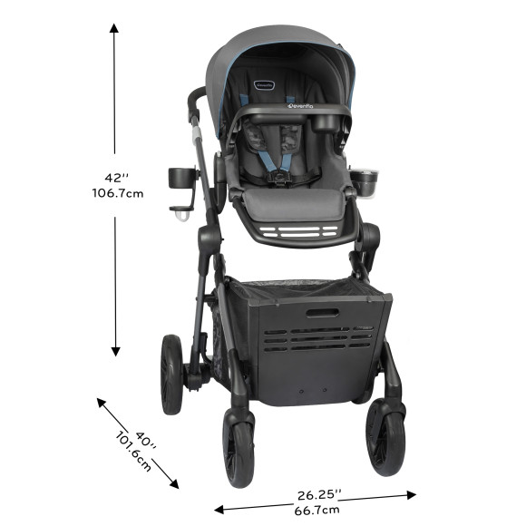 Pivot Troop Child and Pet Modular Travel System Specifications