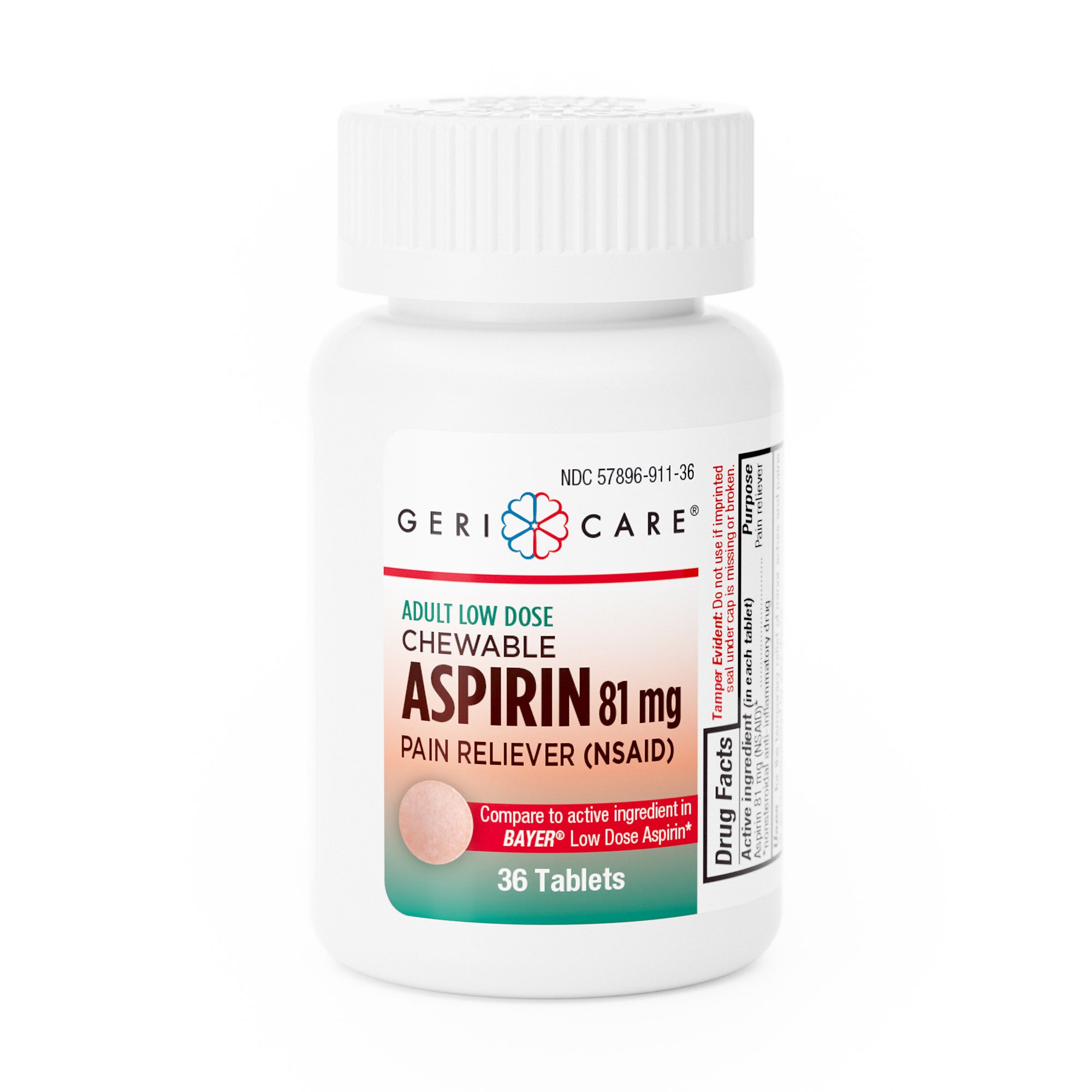 Geri-Care® Low Strength Aspirin Pain Relief