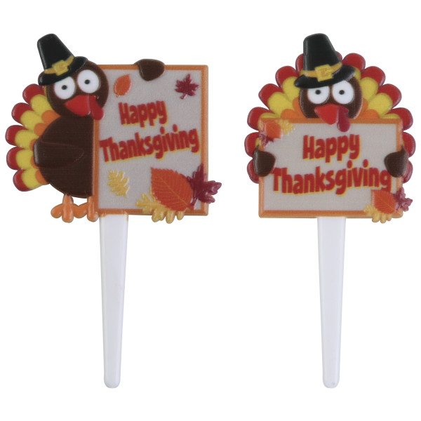 Happy Thanksgiving Turkeys DecoPics®