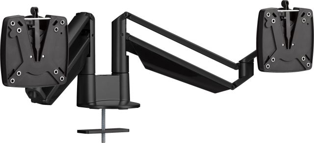 Novus CLU Duo is designed for easy alignment of two monitors for comfortable side-by-side viewing.