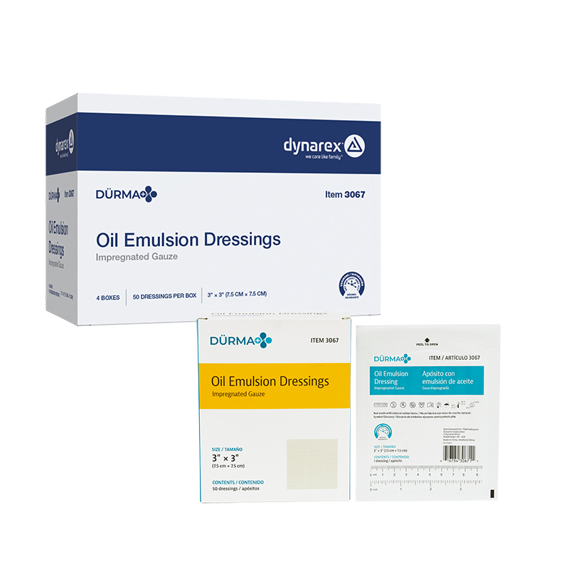 Oil Emulsion Dressing - 3"x3" - 3067