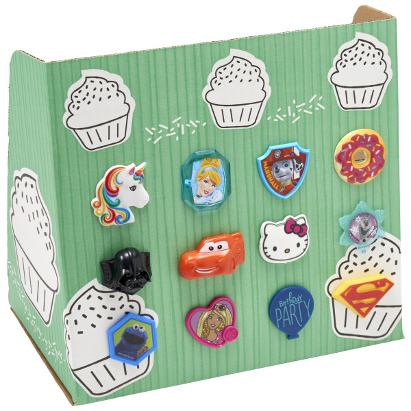 Ring Display for Cake Case Header Card