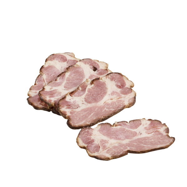 OLD SMOKEHOUSE(r) MARKET CUT(tm) SHOULDER STYLE BACON, 6/3.5 lb . C1C0 - Front Center Out of Package (Hi Res)