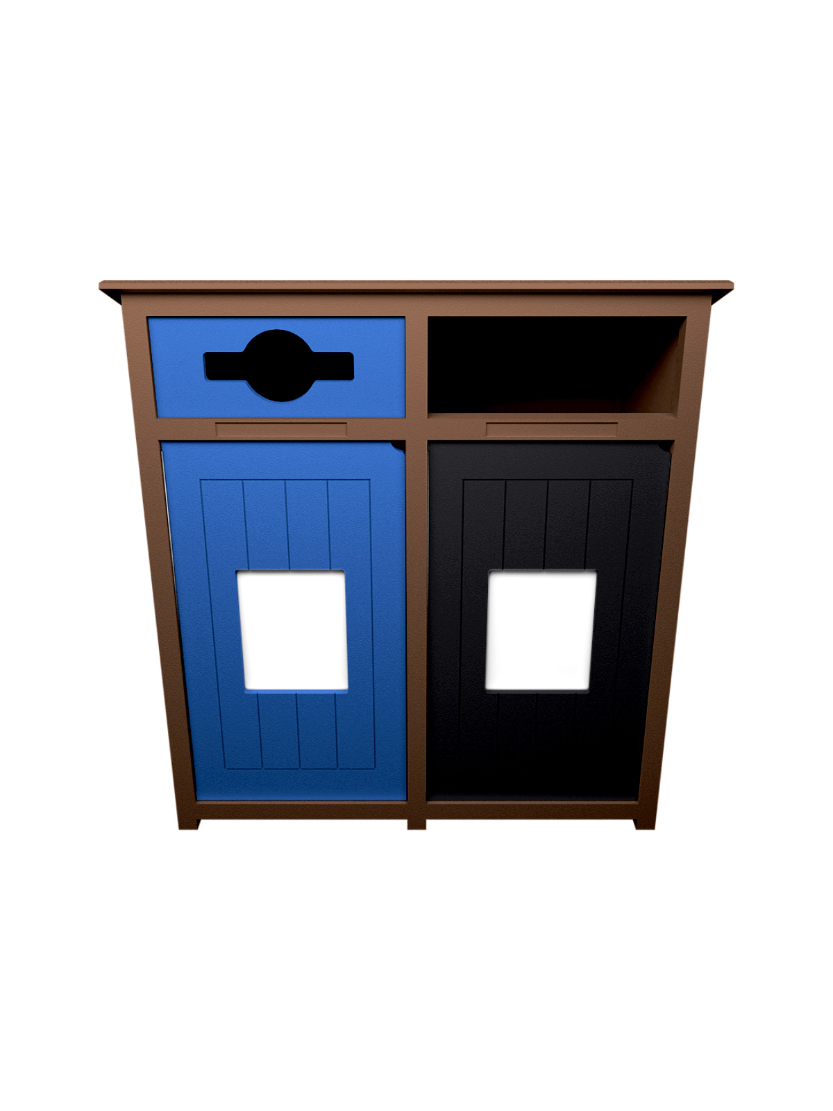 AURA – Double – Unit – Mixed-Full – Brown-Blue-Black