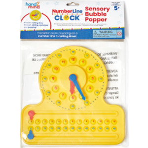 NumberLine Clock&trade; Sensory Bubble Popper