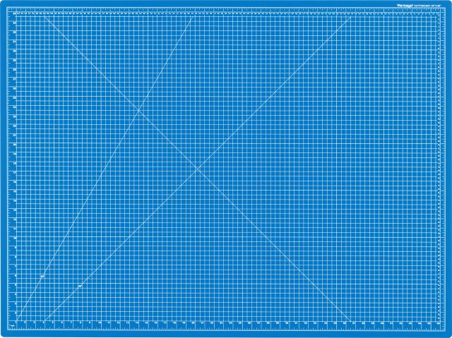 Dahle’s Vantage® Self-Healing Cutting Mats are extremely durable and provide 1/8” of work surface protection.