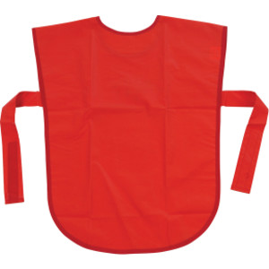 Vinyl Primary Art Smock, Ages 3+, Red, 22" x 16", 1 Piece