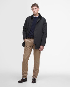 Winter Wadded Showerproof Mac Black Carbon