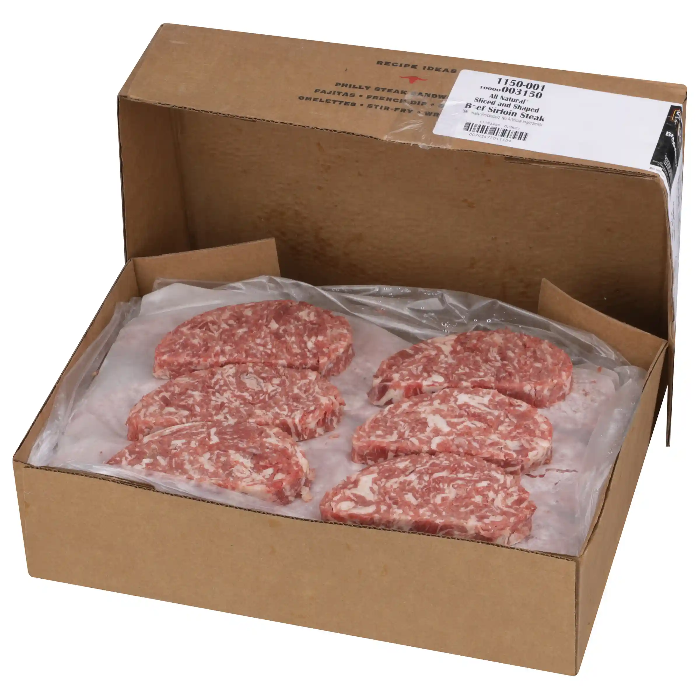 The Original Steak-EZE® BreakAway® Sirloin Beef Steak, Non-Marinated, 5 oz_image_4