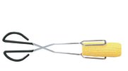 Heavy-duty scissor tongs with Kool-Touch® handle
