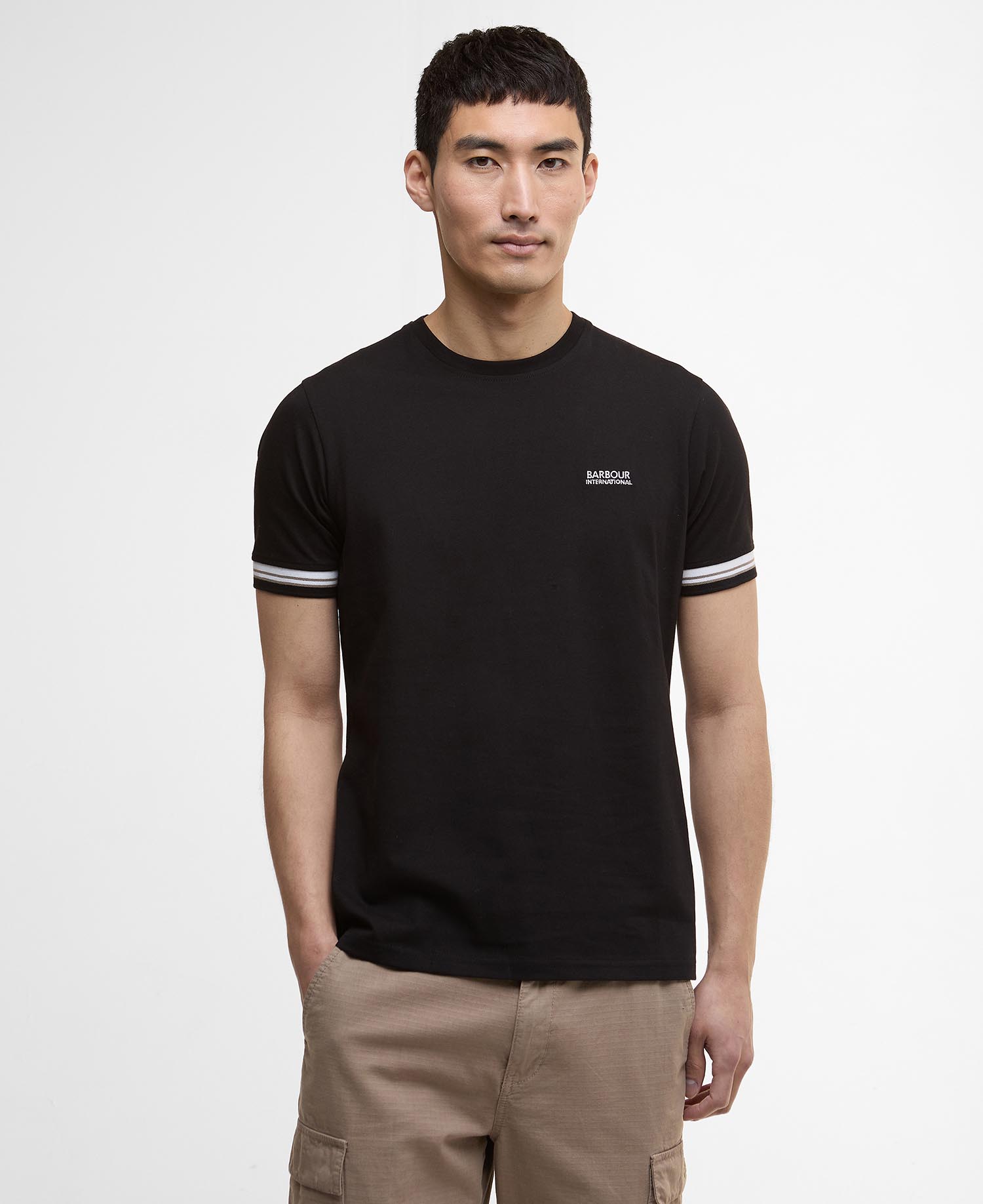 Bruce Tipped Cuff T-Shirt image number 0
