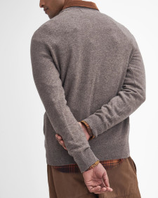 Essential Crew Neck Jumper Dark Stone