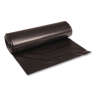 Pitt Plastics,  LLDPE Liner, 33 gal Capacity, 33 in Wide, 39 in High, 1.25 Mils Thick, Black