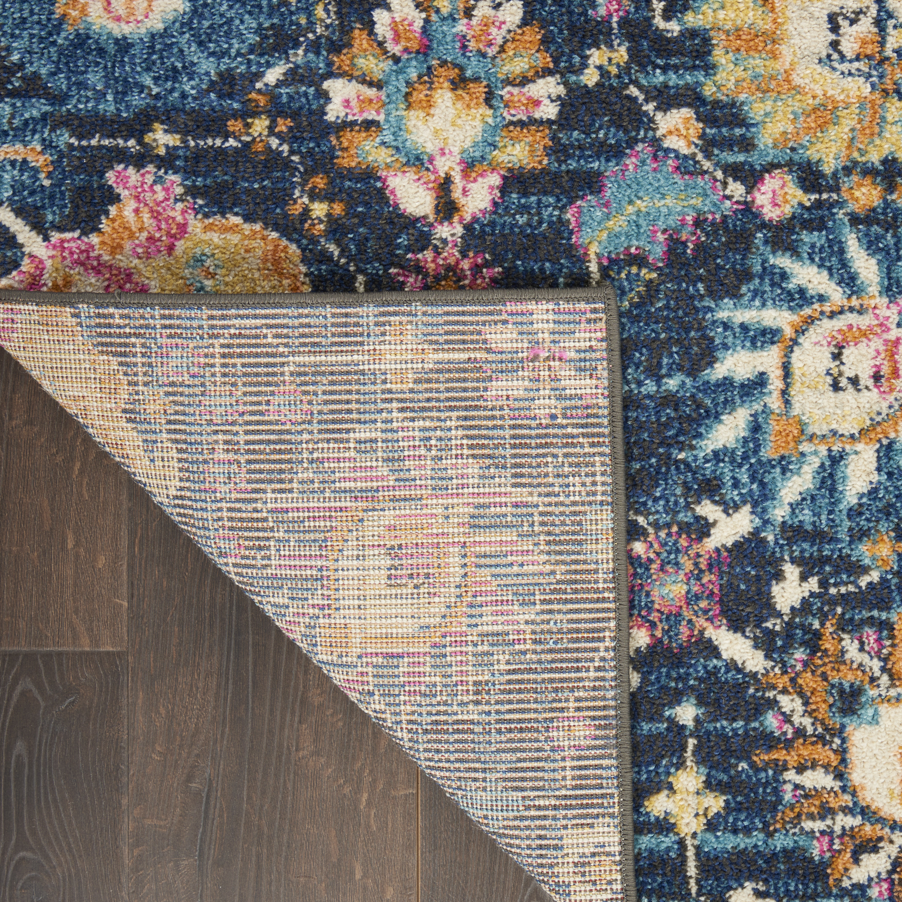 Nourison Passion 2'2" x 7'6" Navy Bohemian Indoor Rug