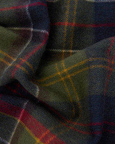 Brack Patchwork Tartan Wool Scarf Red Classic Tartan