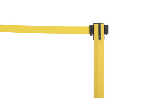 Sentry Stanchion - Yellow with Yellow belt 4