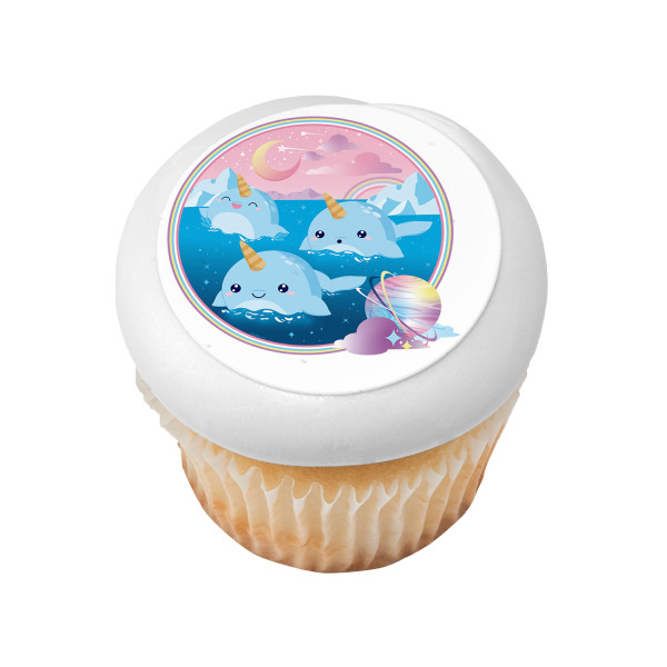 Narwhal PhotoCake® Edible Image®