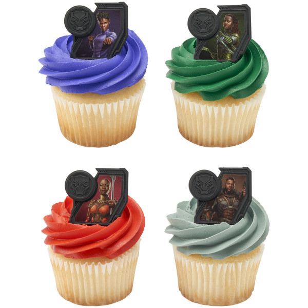 MARVEL Black Panther: Wakanda Forever Cupcake Rings