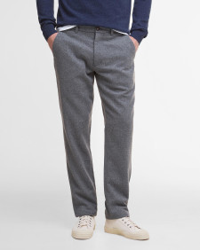 Wool-Blend Tailored Trousers 