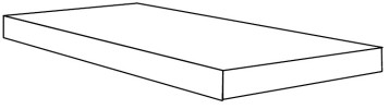 Bushwick Gray 13×47 Angolo Gradino Matte
