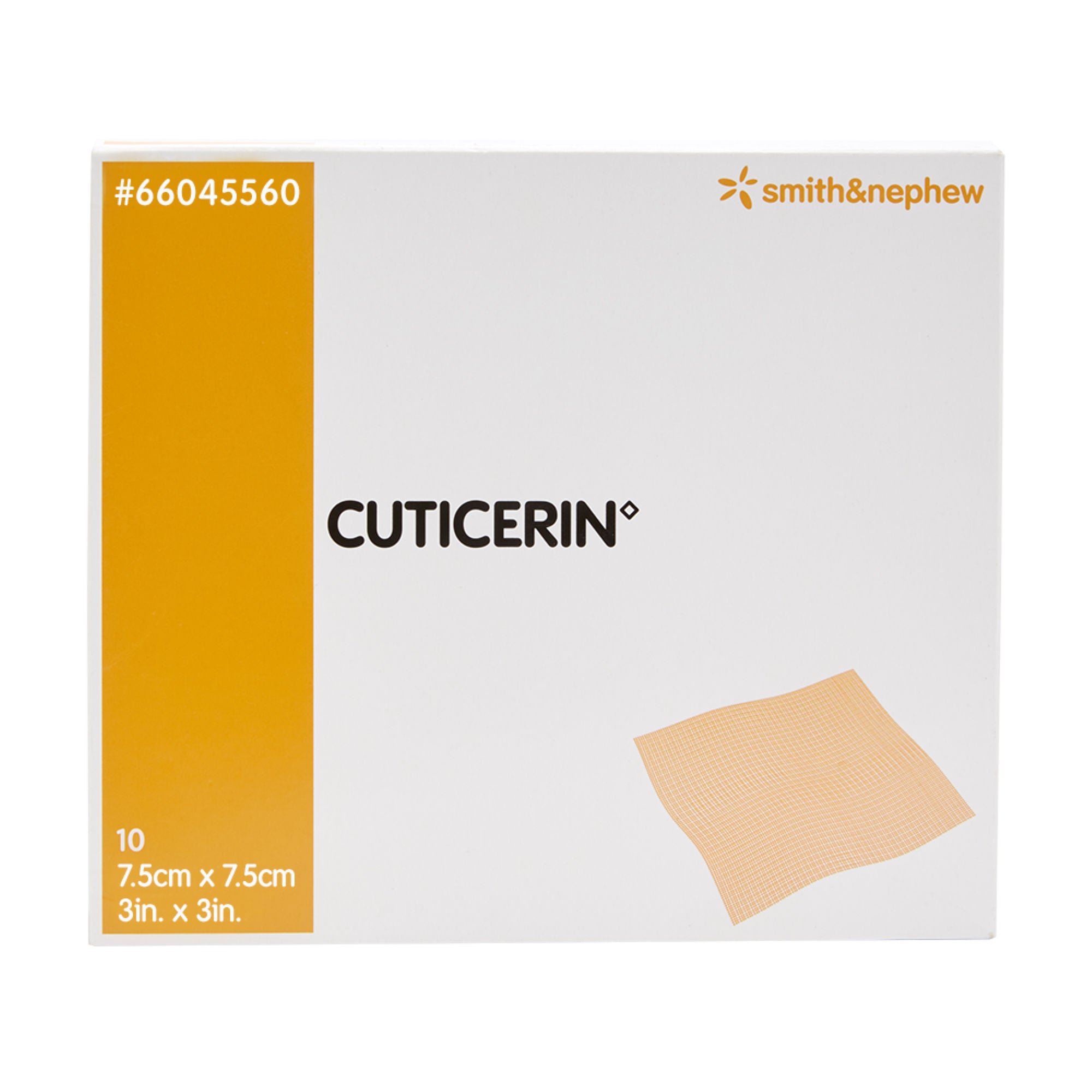 Cuticerin Oil Emulsion Impregnated Dressing, 3 x 3 Inch