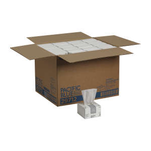 Georgia Pacific, Pacific Blue Basic™ AccuWipe®, 1 ply, 4.50"x7.90", Wood Pulp/Polyester, General Purpose Wipers, White