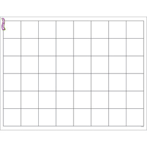 Graphing Grid (Large Squares) Wipe-Off&reg; Chart, 17" x 22"