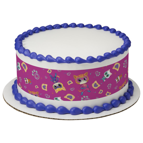 Disney Jr. Super Kitties Kitty Cat Fast PhotoCake® Edible Image® Strips