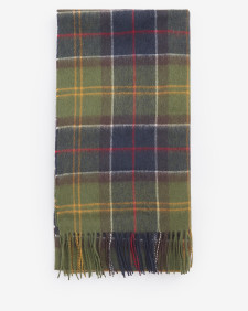 Sciarpa Braden in lana e tartan 