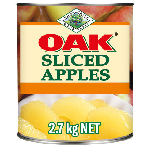  OAK® Sliced Apples 2.7kg 